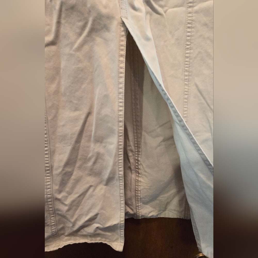 Old Navy A-Line Skirt in Light Tan Sz2 - Picture 5 of 10
